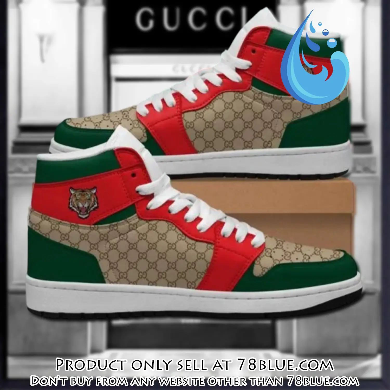 Gucci tiger high air jordan sneakers shoes hot  gifts unisex 78b5119109